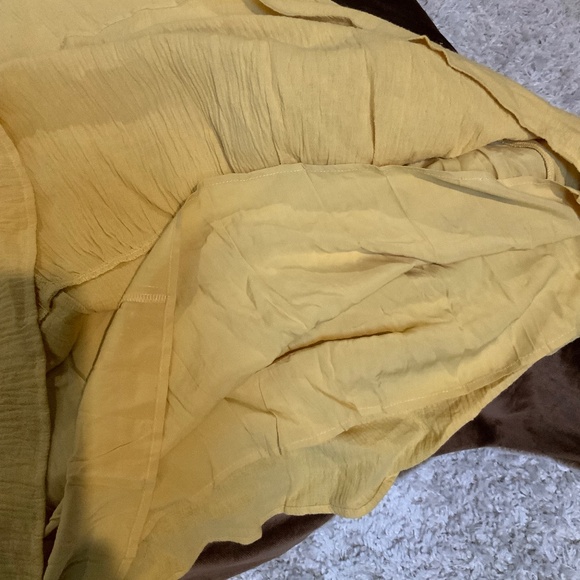 ASTR Butter Yellow M Astr Nordstrom dress Coquette Balletcore Scandi - Picture 6 of 9